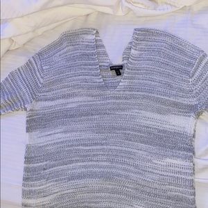 Express Deep V Neck Sweater